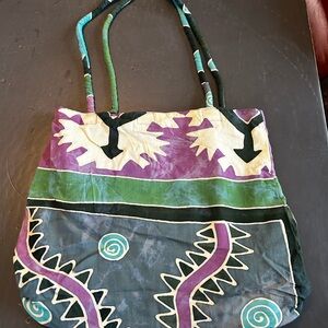 Black Antigua West Indies Bag